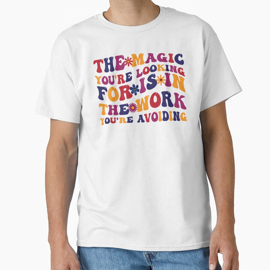 Funny Groovy Colorful Positive Motivational Inspirational Quote by aymanehammi