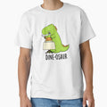 Dine-osaur Funny Dinosaur Pun by punnybone