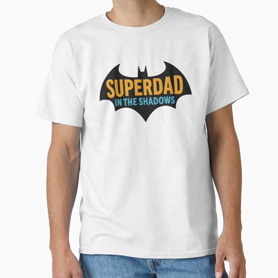 Dadman Hero Parody – Funny Super Dad Tee Design by ndalamson