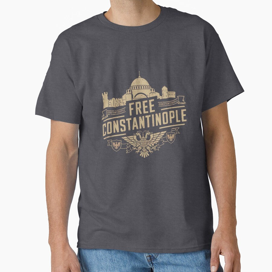 Free Constantinople History Buff Gift Tee by Eltjarah