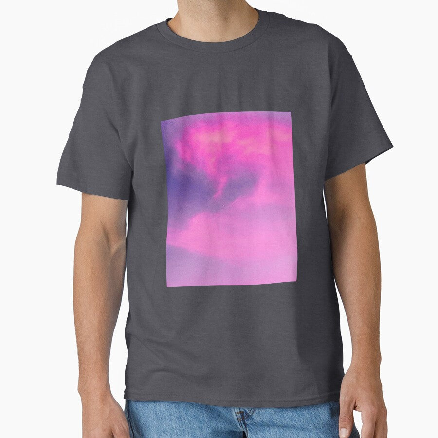 Pink and Purple Cotton Candy Clouds Sky by moremattie