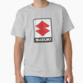 Suzuki motorcycles vintage 70's logo by Hecksploitation