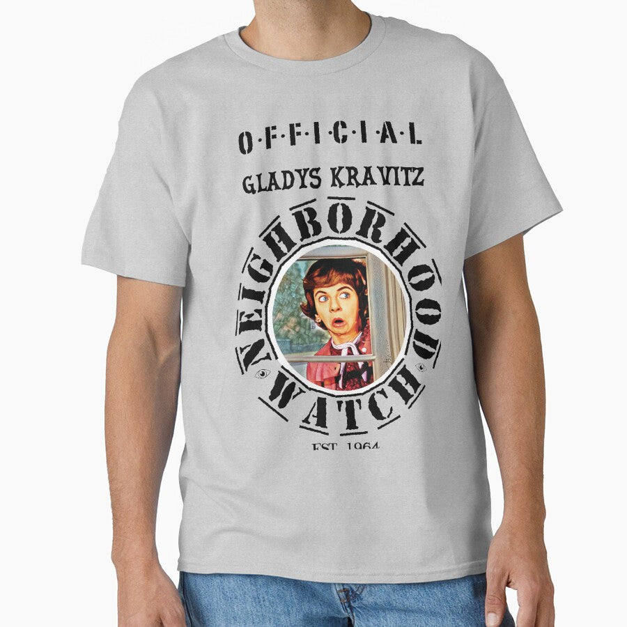 "OFFICIAL" Gladys Kravitz Neighborhood Watch - Whimsical Bewitched Fan Art by Voodoo Catdaddy