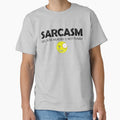 Sarcasm Because Murder is Not Funny Sarcastic Funny Shirt by PEHardy-Designs