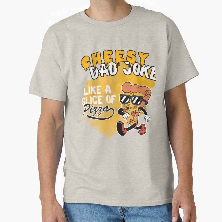 Cheesy Dad Joke - Slice of Pizza by sekrecja