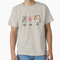 Peace . Love . Cat  introverted cat lover by Zah-Doodles