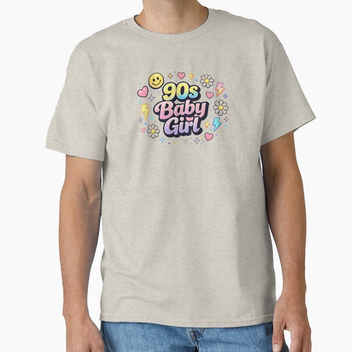 90s Baby Girl Shirt – Vintage 1990s Nostalgia Tee | Cute Retro Throwback Girl Aesthetic by MEMORY-LN-Tees