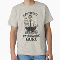 Copy of Certified Paperwork Guru - vintage Office Meditation by atihca