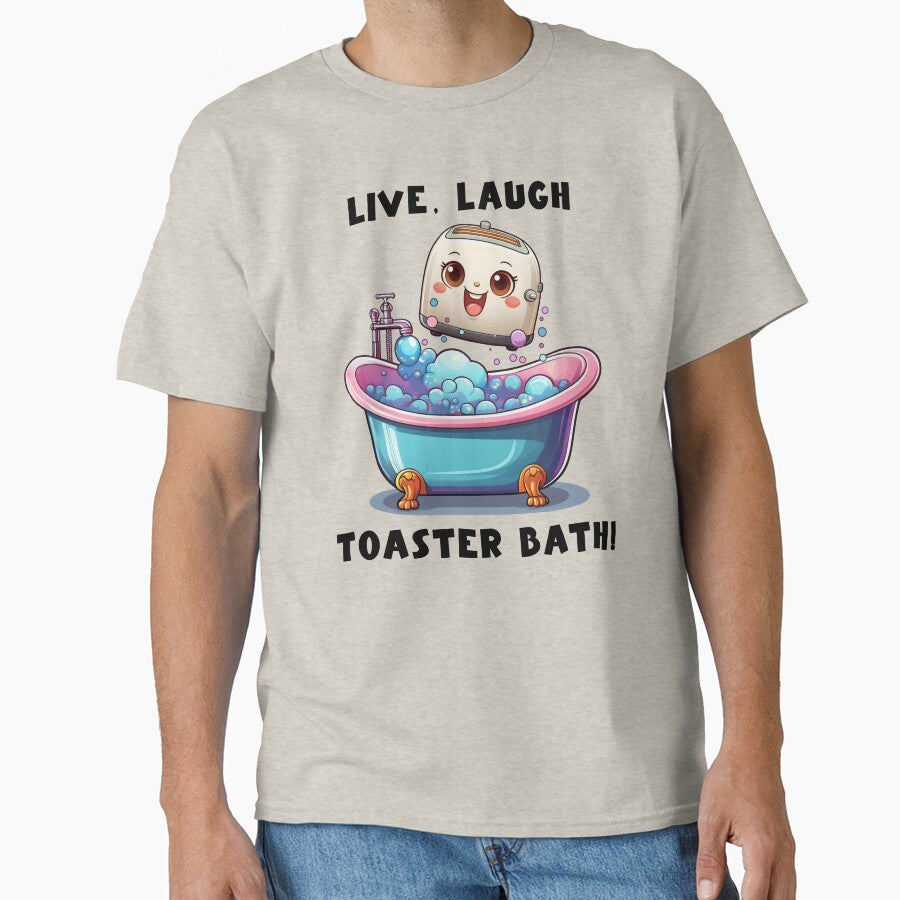 Live, Laugh, Toaster Bath by Kspirit Designs