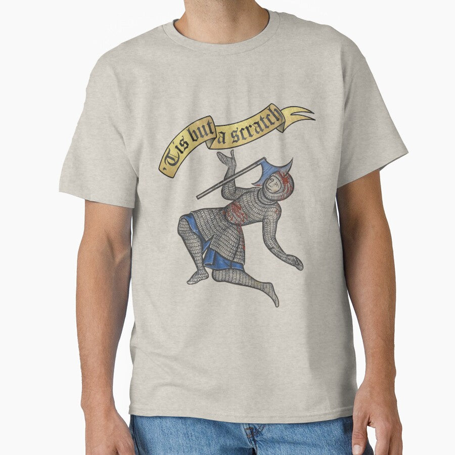 Tis but a scratch - Medieval Knight Axe Meme by MargiKnights