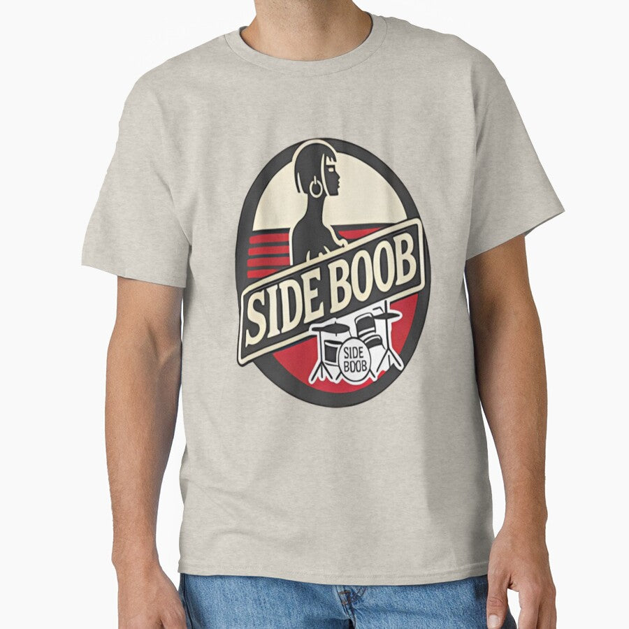 Sideboob Unisex Heavy Cotton Tee by HyphThonia