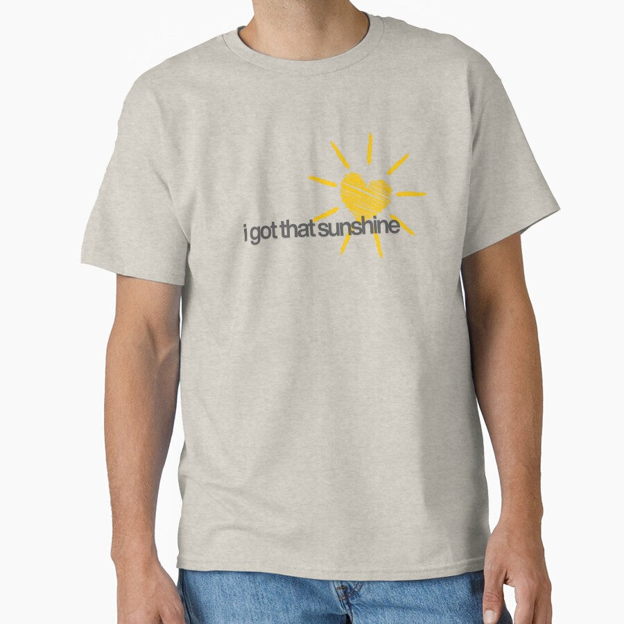 Bright & Cheerful ‘I Got That Sunshine’ T-Shirt by Prntscrn