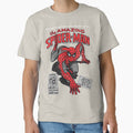 Amazing Web Hero Vintage Comic Style Action Superhero Retro Classic T Shirt by kittens2doggy