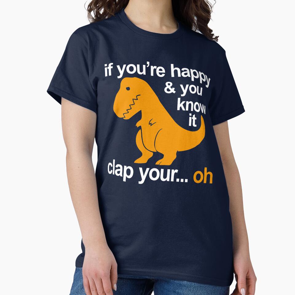 Dino Clap Your Hands: Playful T-Rex and Happy Rhymes by ozdilh