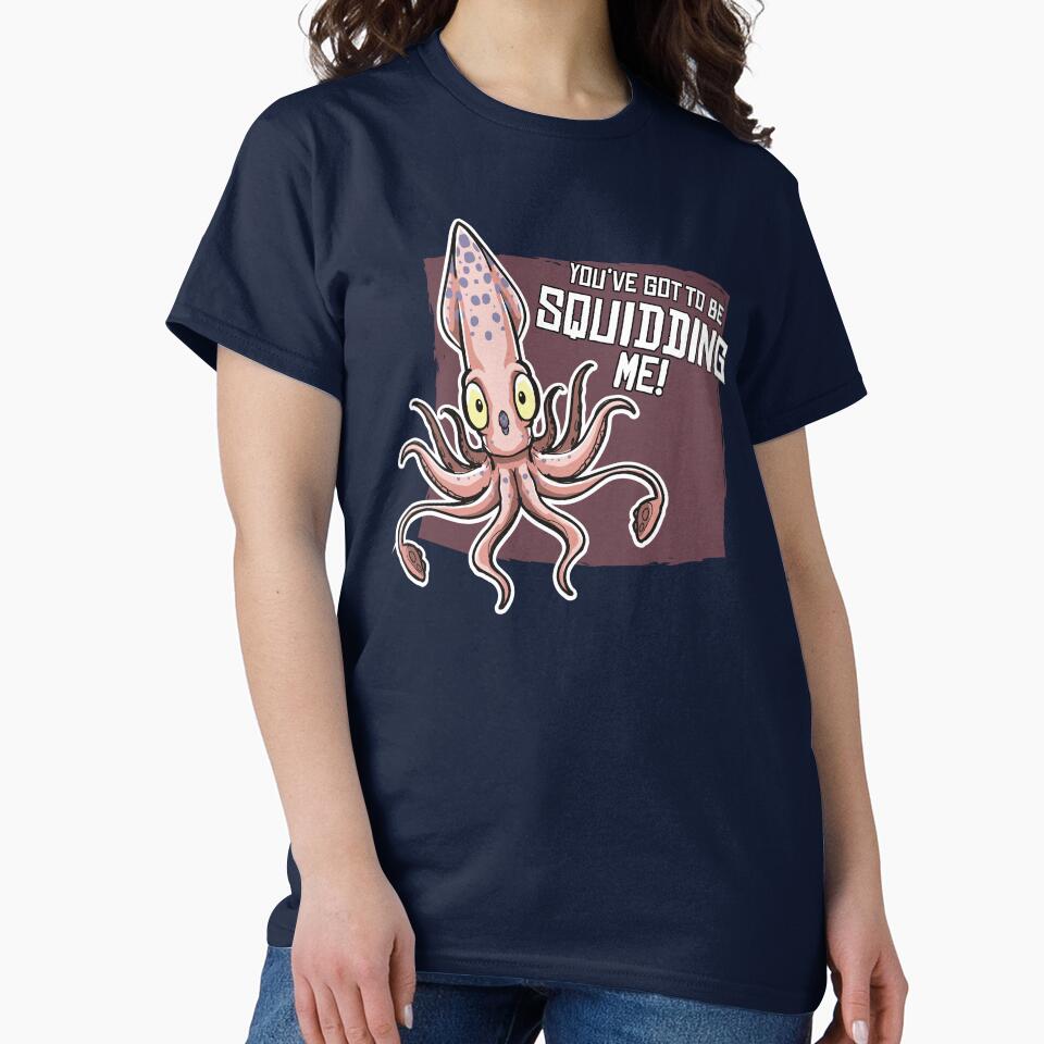 You've got to be Squidding me! by hallustration