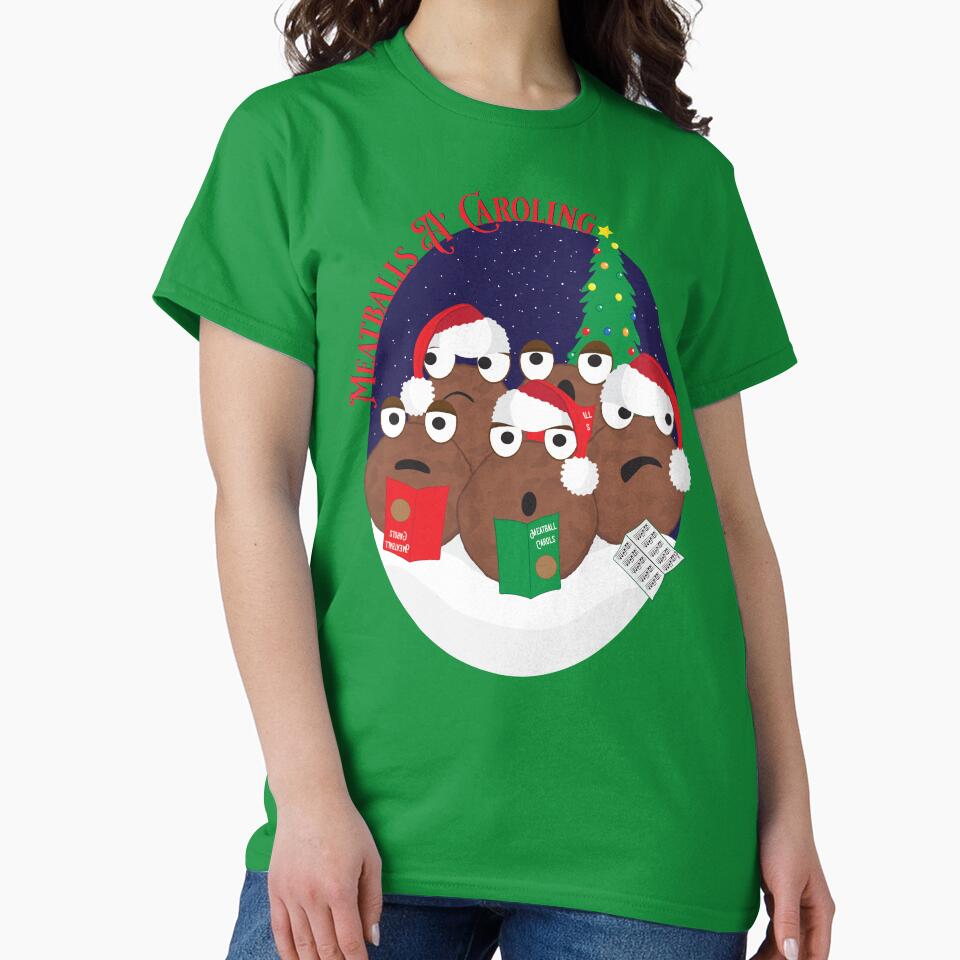 Meatballs A' Caroling by Artist of One