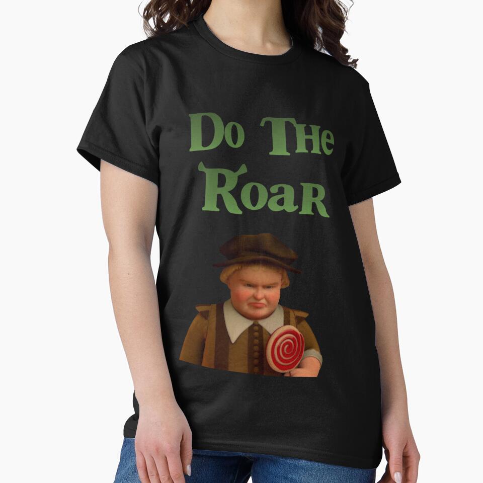 Do The Roar Black Background by StephanieBrock