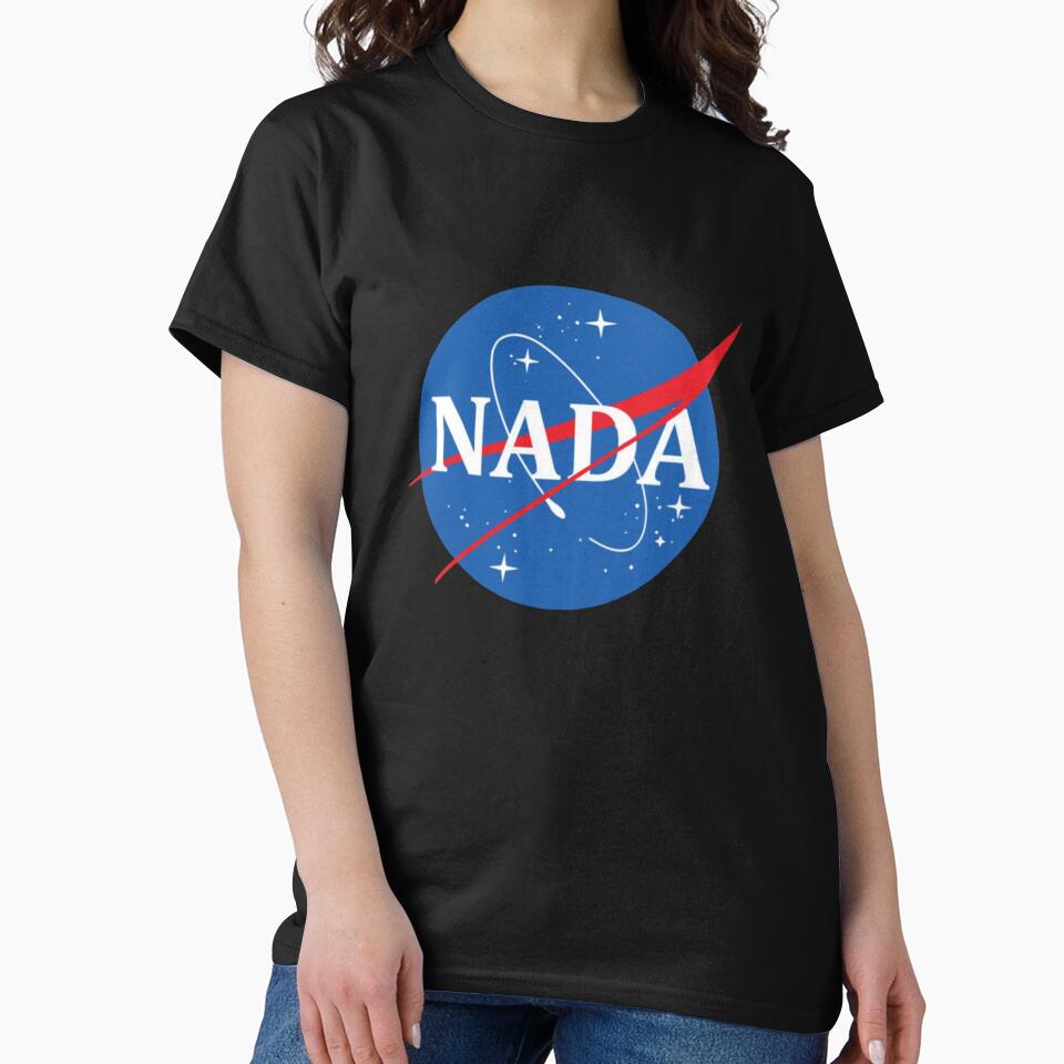 Nasa Logo Nada T-Shirt_3342071 by weekendfriends