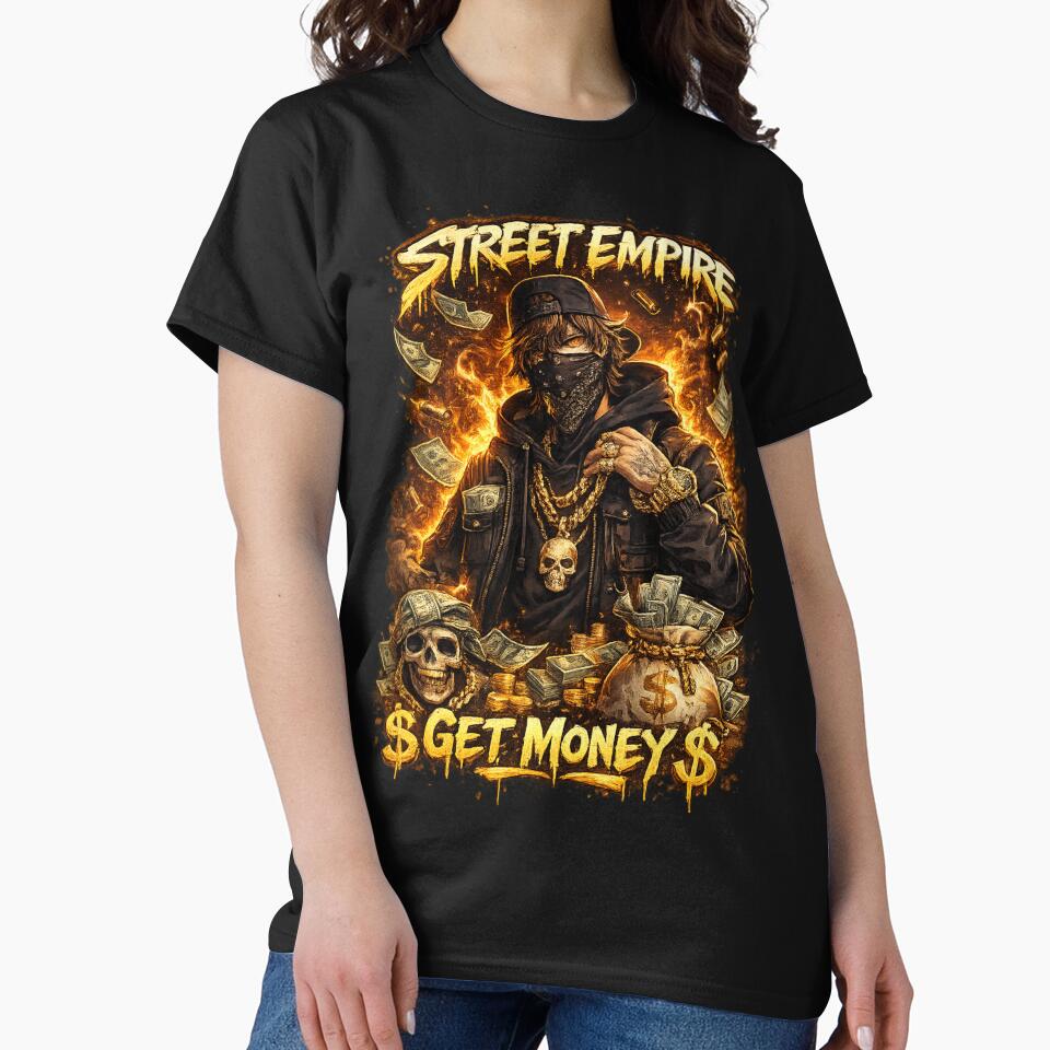 Street Empire Get Money Urban Artwork by Med-th-ewolf