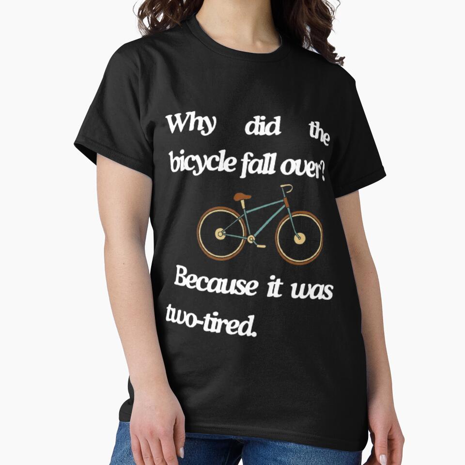 Why did the bicycle fall over? Dad Joke by GhostlyShadow