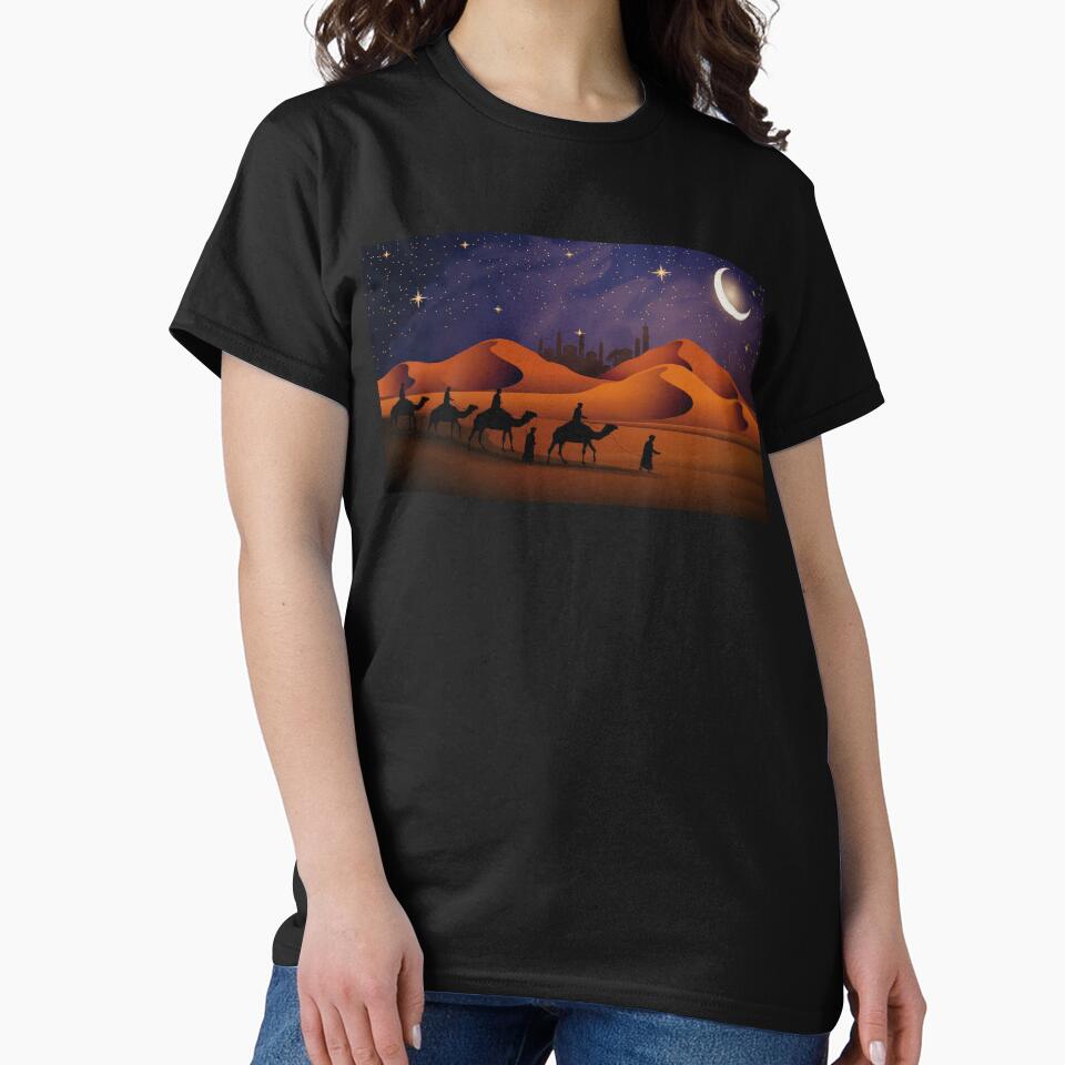 Pixel Desert Caravan by Saint Arts Studio