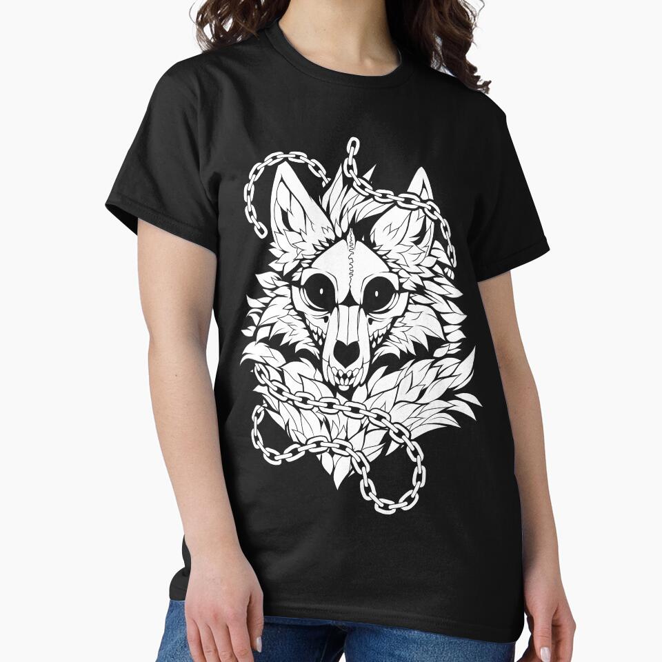 Skull Wolf by wingedwolf94