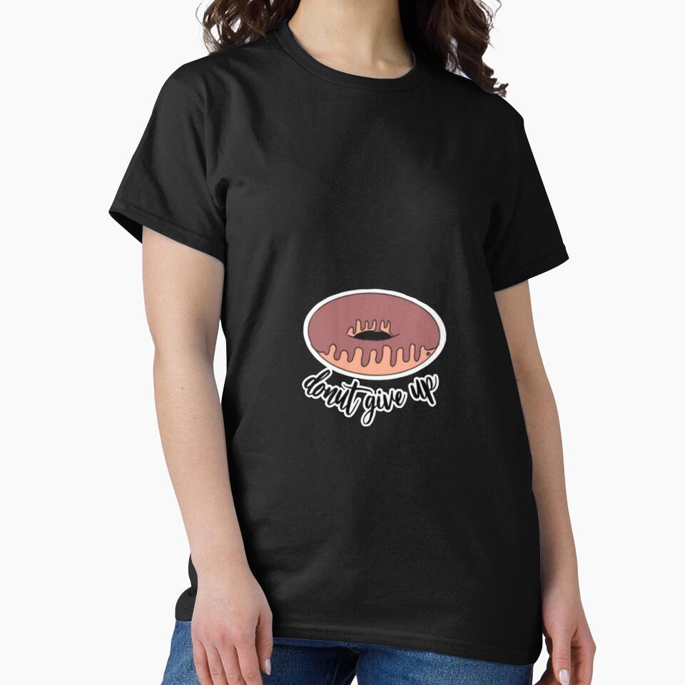 Donut give up pun sticker . by sahereative-03