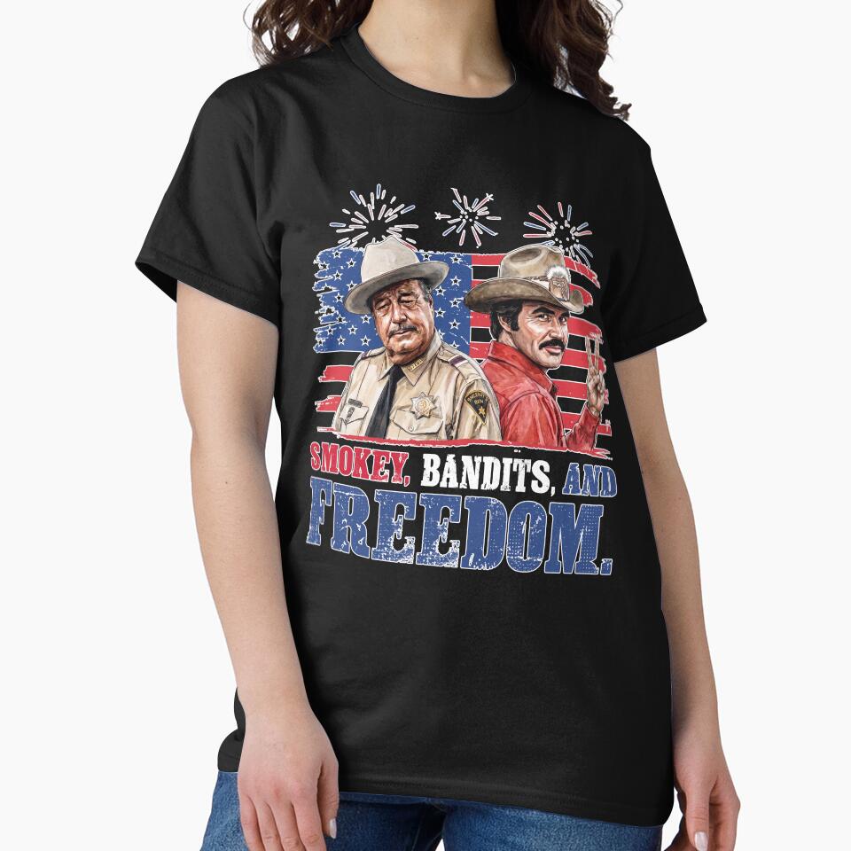 Vintage Smokey Bandit And Freedom 4th Of July by Serdinas