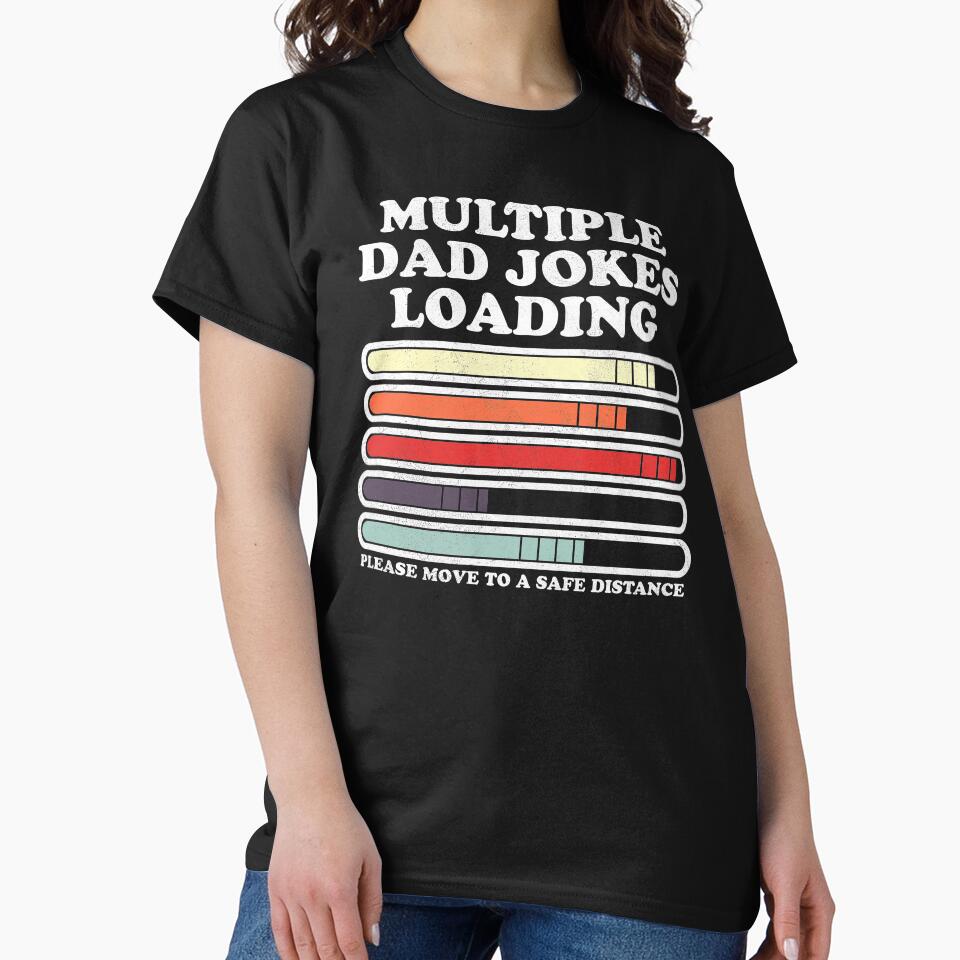 Dad Joke Loading Funny Multiple Warning by d247