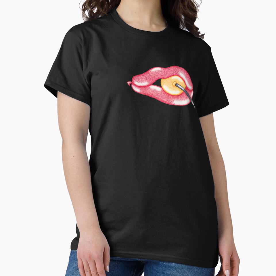 Pop art lips balloon twisting inspired red lips by MitoP