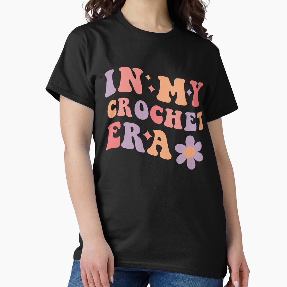 In my Crochet Era Funny Crocheting Women by BlueBerry-Pengu