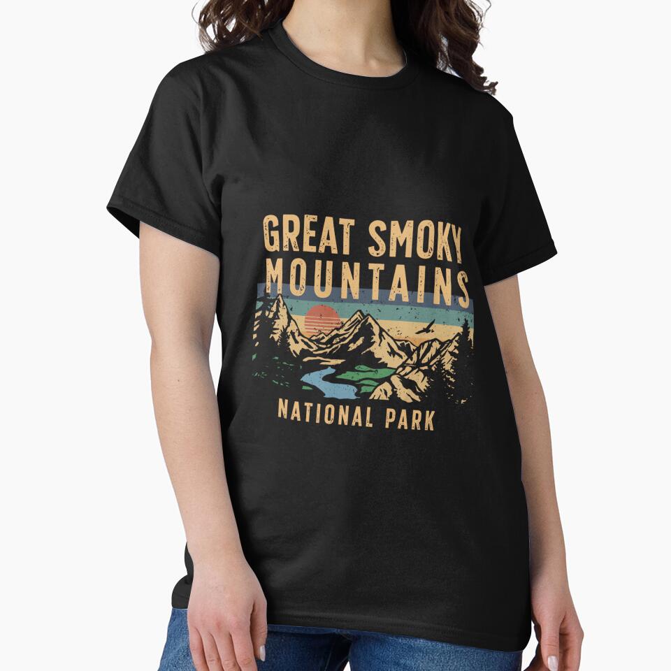 Great Smoky Mountains National Park Vintage Nature Graphic by TomAScott27