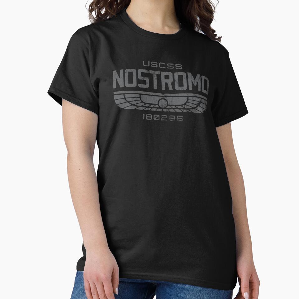 Alien USCSS Nostromo - worn version by The Common Tee
