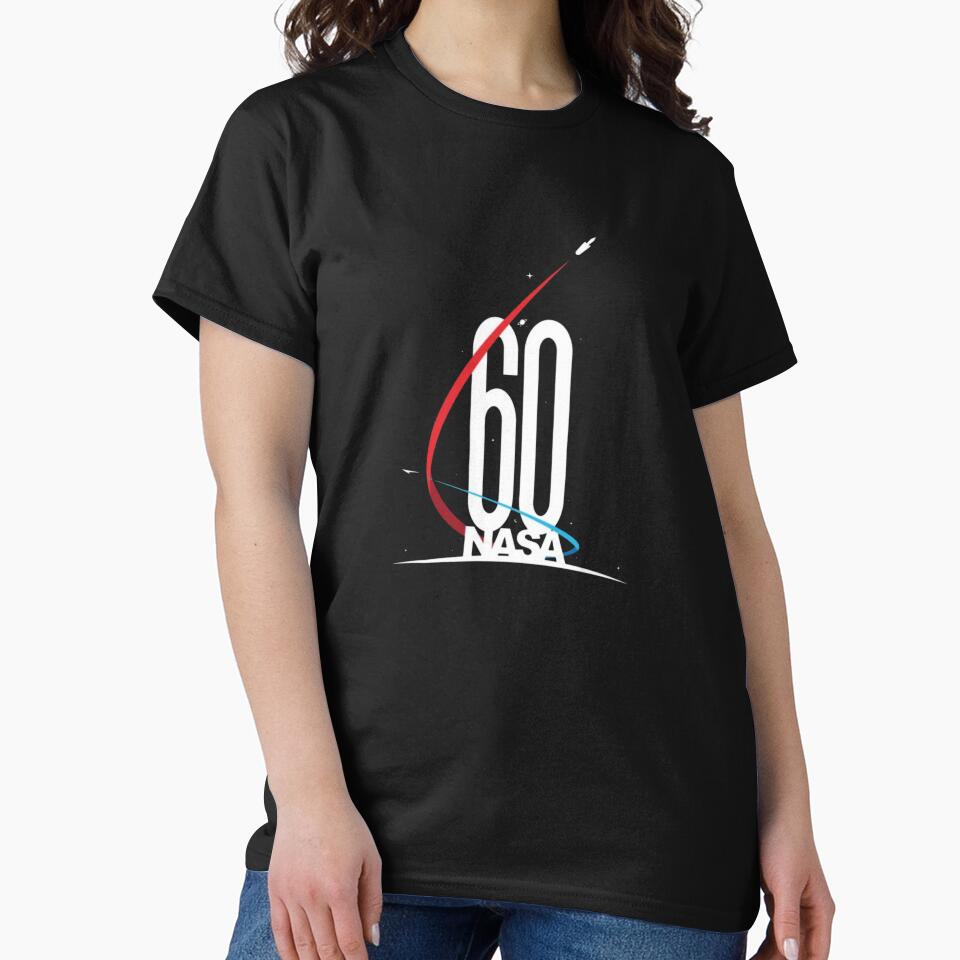 NASA 60th Anniversary T-Shirt_3264533 by Kat Langworthy