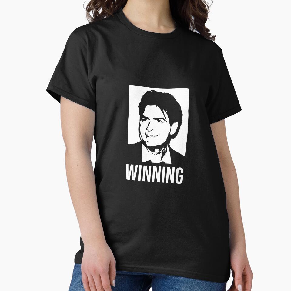Charlie Sheen Winning Shirt, Unisex For Men Women by DQERTGL