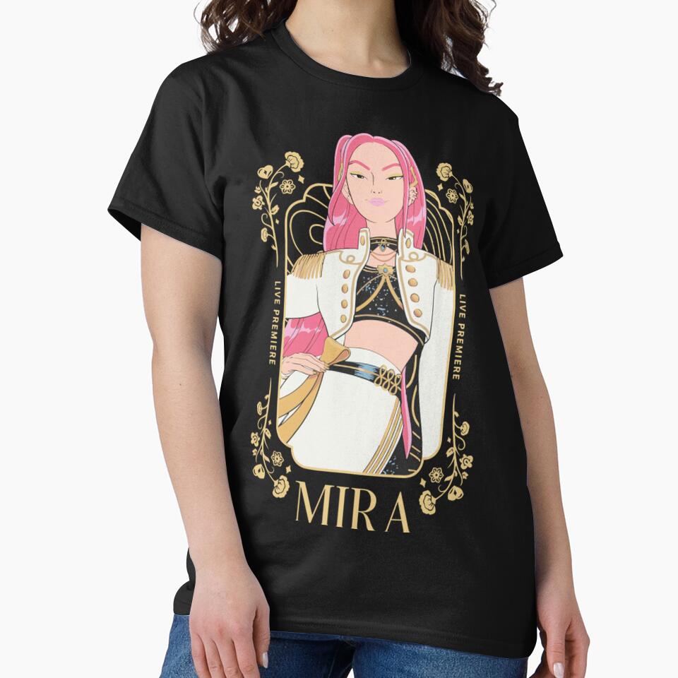 Mira Huntrix Golden Art Nouveau Shirt, K-Pop Demon Hunters Tee by Rhastasnixon