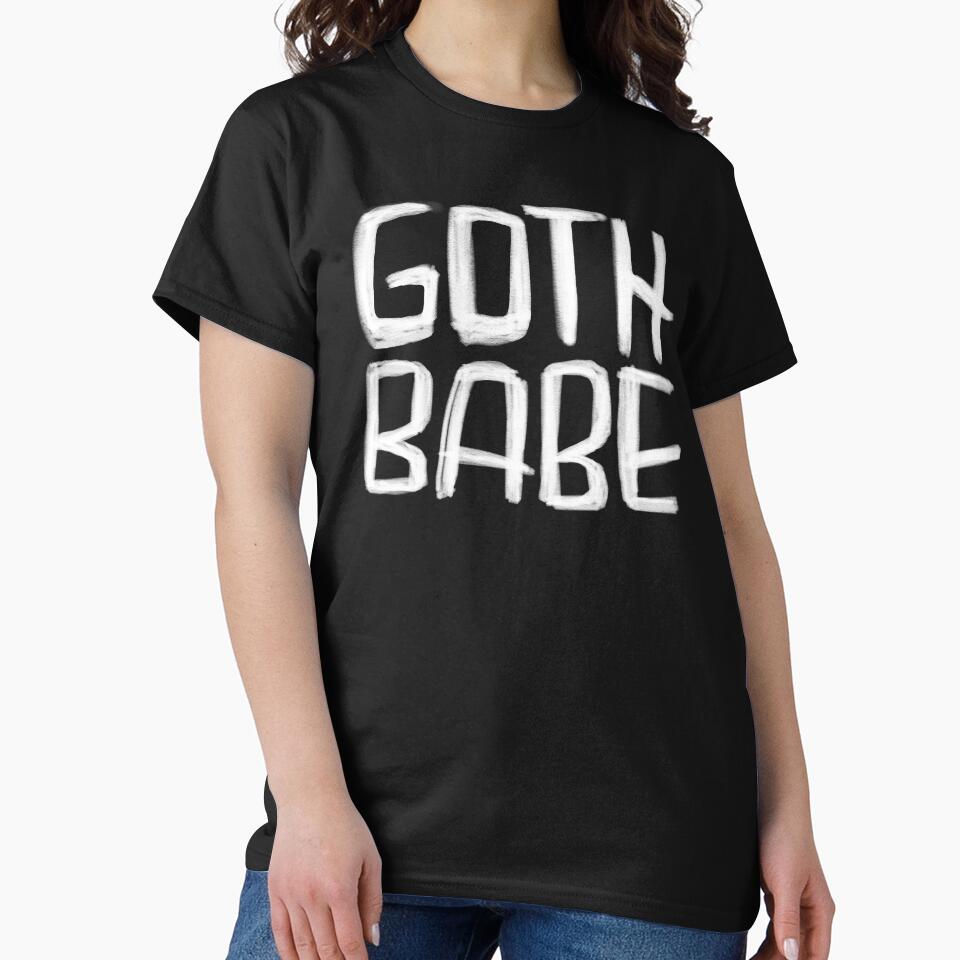 Goth Babe for goth girl, pastel goth by badlydrawnbabe