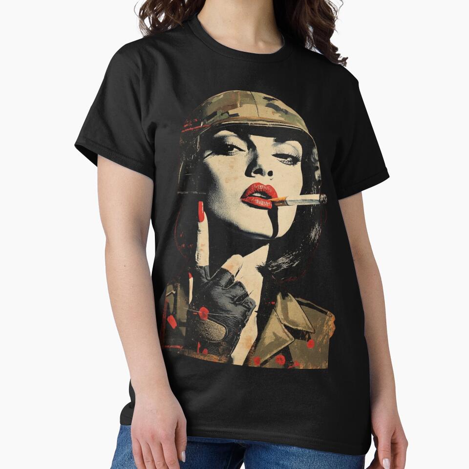 Vintage Army GIrl 1 by ShirtsOfDeath