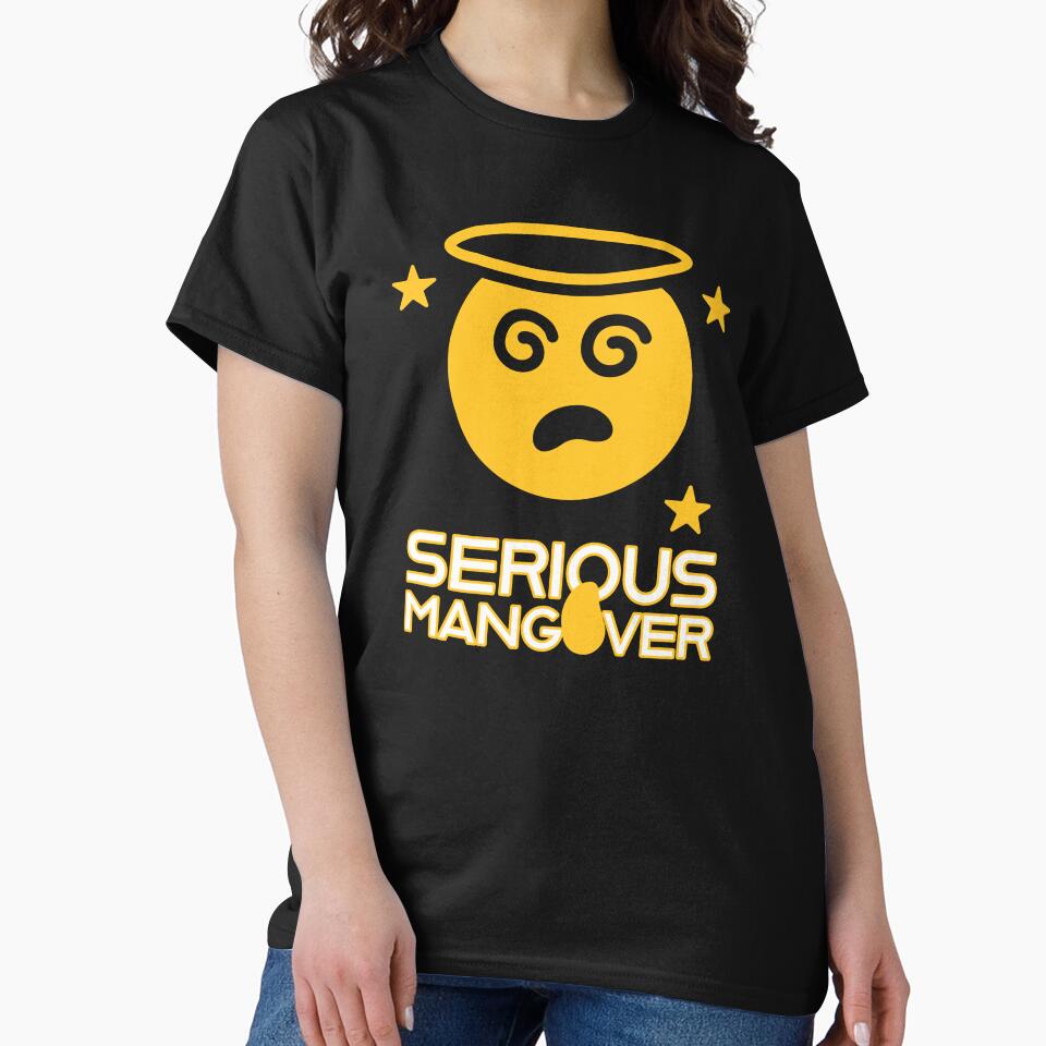 Serious Mangover Mango Pun Graphic Design by Andy Hilaire