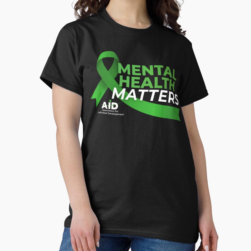 Mental Health Matters - Awareness Ribbon by AIDcares