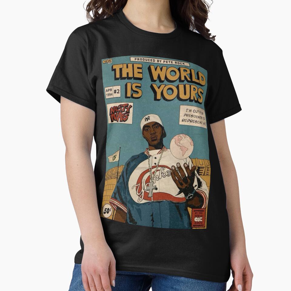 The World Is Yours, Nasty Nas Retro Poster by scottevanse