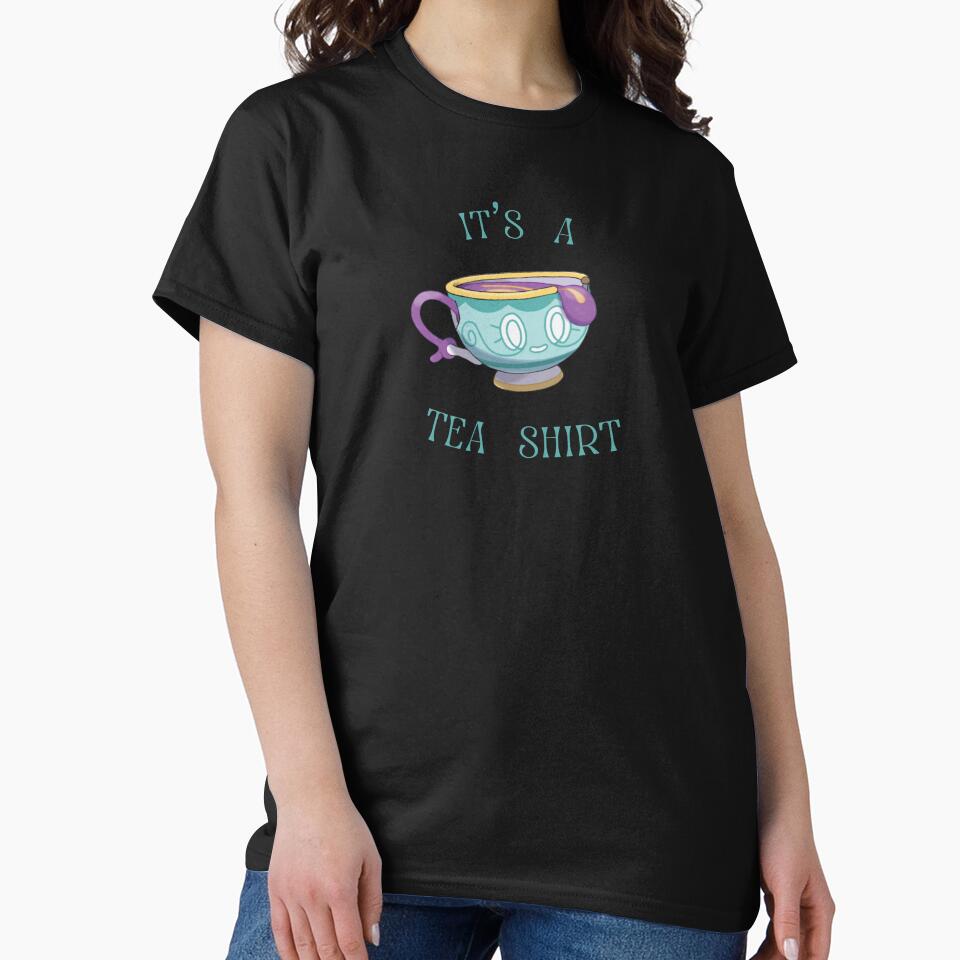 Funny "Tea" Shirt Polteageist Gift for Anime Lover by zangetsustudios