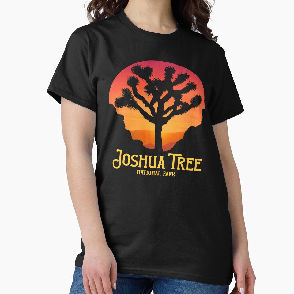 Joshua Tree Desert Scene Cool Joshua T-Shirt National Park Vacation by madeulaugh