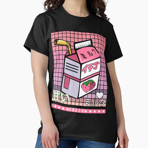 90S Japanese Otaku Stylish-Aesthetic Milk Drink Japan-Lover by Seth Shiver