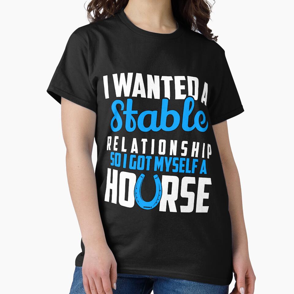 Funny Sarcastic Saying I Wanted A Stable Relationship by fantasticdesign
