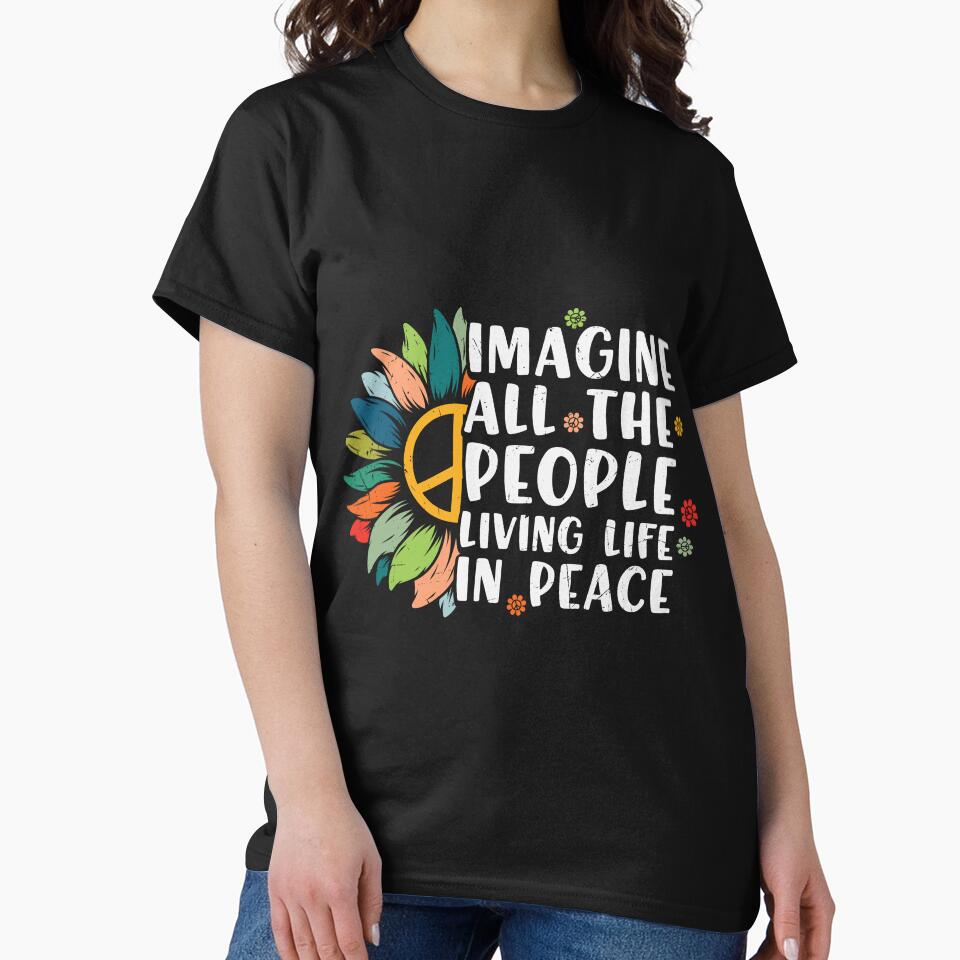 Imagine All the People Living Life in Peace by murkyswamp