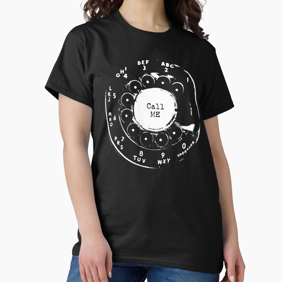Call Me. Retro Rotary Vintage Phone Dial by collectees1