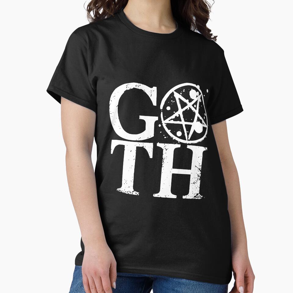 Goth Pentagram gothic wicca by ArtsyloShop