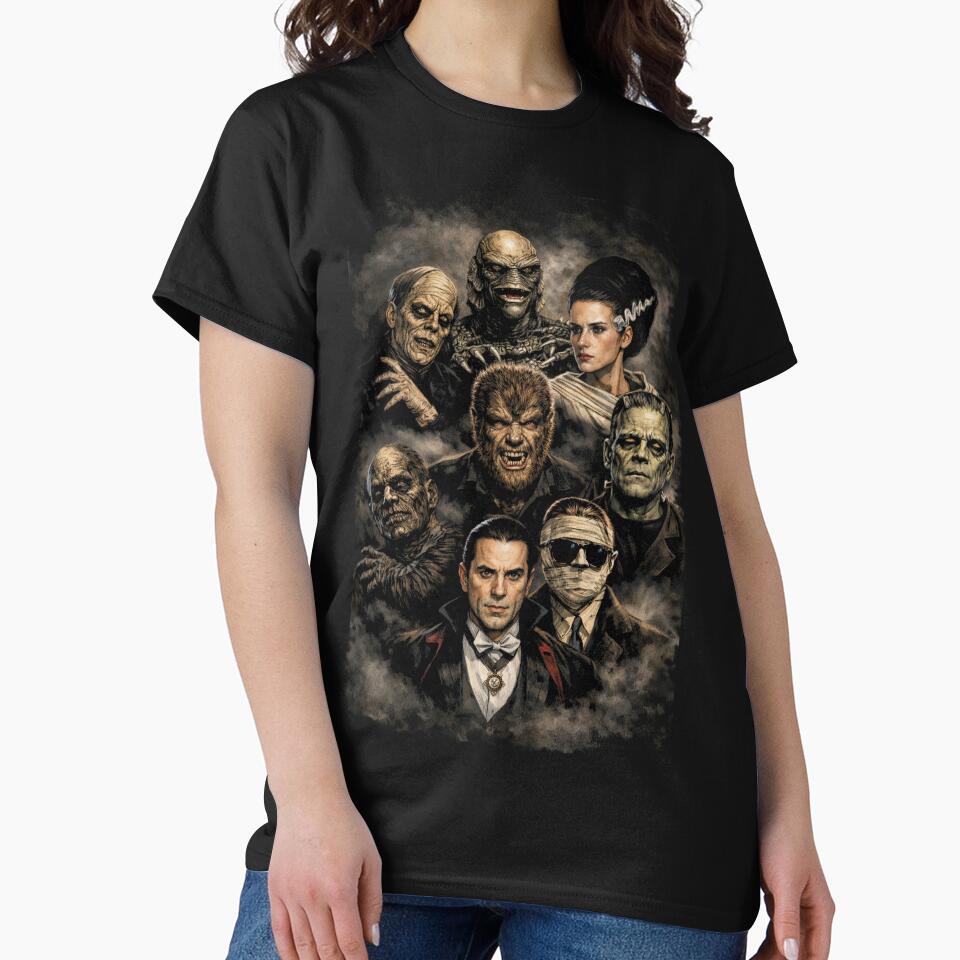 Universal Classic Monsters by American Artist Designs