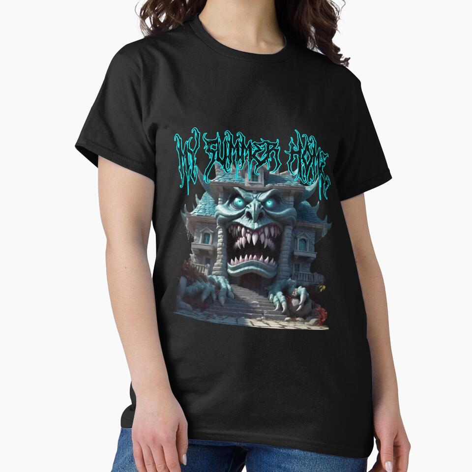 Creepy Scary Funny Monster House "My Summer Home" by EmeraldCauldren